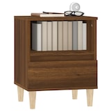 thumbnail of vidaXL Nachttische 2 Stk. Braun Eichen-Optik 40x35x50 cm