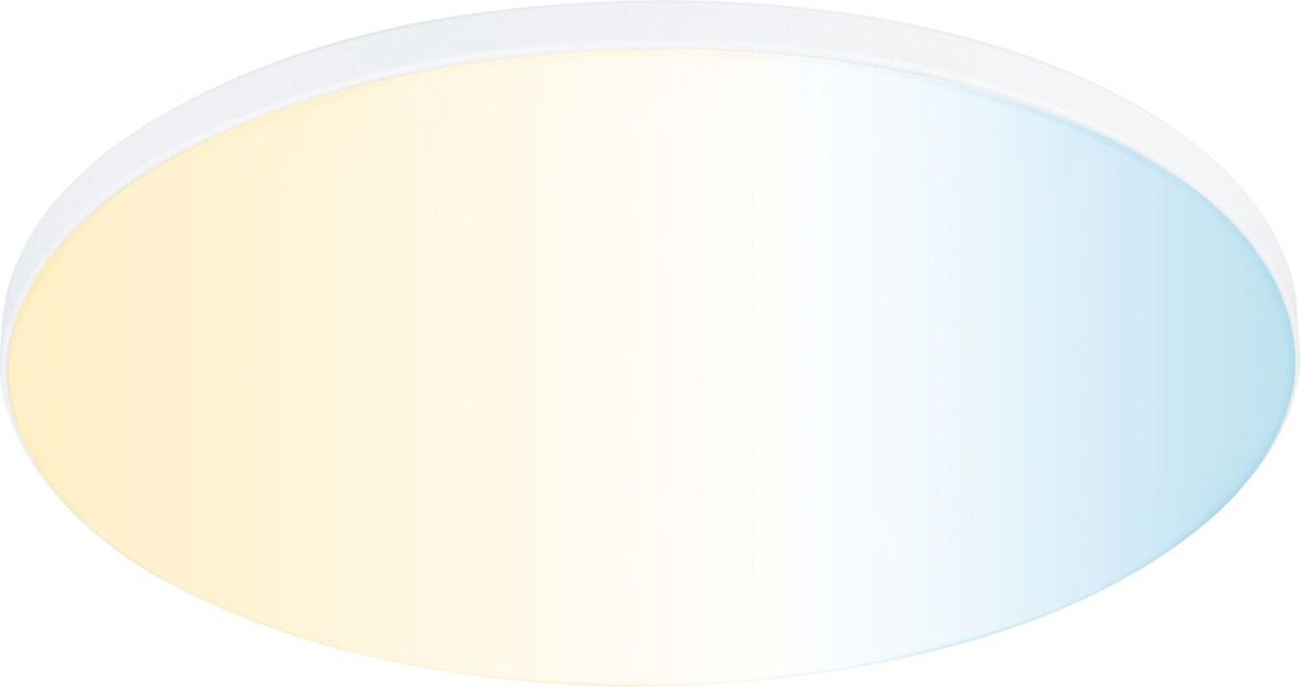 Paulmann VariFit LED Einbaupanel Smart Home Zigbee 3.0 Veluna Edge IP44 rund 200mm  18W 1400lm Tunable White Weiß dimmbar 79957