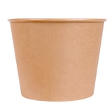 thumbnail of Garcia de Pou 120 Unités - Containers Poulet + Couvercles 4500 Ml 337 + 18Pe G/M2 Ø 21,6/16X16,6 Cm Naturel Kraft