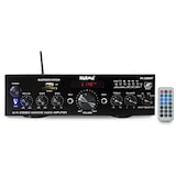 thumbnail of Amplificateur HIFI stéréo 2x 50W avec écran LCD - USB MP3 SD Bluetooth RADIO FM - 2 entrées MICROS - KARMA PA 2380BT