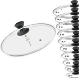 thumbnail of Glasdeckel Ø26 cm Topfdeckel Pfannendeckel Kochtopfdeckel hitzebeständiger Deckel Universaldeckel