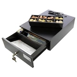 thumbnail of Monepass CD149e - 5B/8C - Low-Duty-Kassenschublade Größe XS mit automatischer (über RJ-Druckeranschluss) oder manueller Öffnung über (Schlüssel)