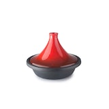 thumbnail of Tajine en fonte H-class 27 cm -  Rouge Rond Fonte émaillée Ibili 27.00x27.00 cm