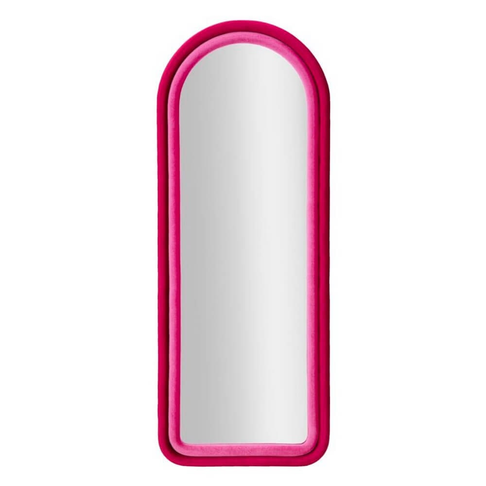 Miroir en MDF Cloé 60 x 4 x 160 cm fuschia Mauro Ferretti
