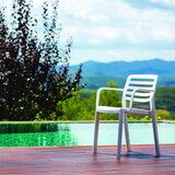 thumbnail of garbar WIND Set 2 Silla Con Brazos Interior, Exterior Blanco