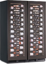 thumbnail of KLIMAITALIA Belüfteter Weinkühlschrank bei 2 T°en. 256 Flaschen. Rauchglastüren. LED. Metall-Schubladenregale. Thermo digital. CW355G2TB