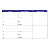 thumbnail of Lot de 5 Carnet de bord pour véhicules de service - 21,5x15 - 64 p.