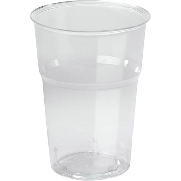 1000 Kunststoff Becher Trend 39 cl Transparent