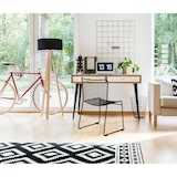 thumbnail of Oreste Luchetta set 2 Sedie da interno e esterno HAZEN BLACK in acciaio Nero opaco H.79 x L.49 x P.53 cm