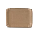 thumbnail of greenbox - Pappteller 17 x 23 cm, braun, rechteckig, 1000 St.