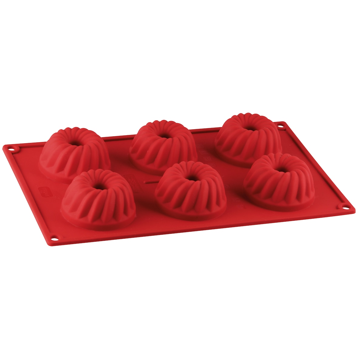 Dr. Oetker Stampo ciambelle budino 6 impronte in silicone Linea Flexxibel