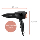 thumbnail of KLAMER Haartrockner 2200W, Ionen Haartrockner, Universal Anti Frizz Haar-föhn, 3 Heiz- & 2 Gebläsestufen und Kaltluft-Button, Inklusive Diffusor & St…