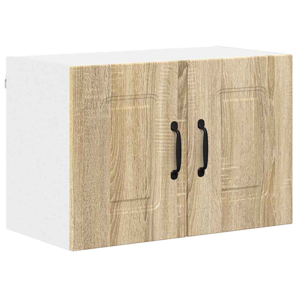 vidaXL Küchenwandschrank Sonoma-Eiche 60 x 31 x 40 cm Holzwerkstoff