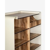 thumbnail of Mobiliara - Desserte Serveo Mobile - Exterieure - Acier epoxy - Compact HPL - Version double