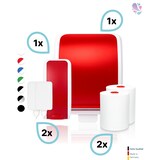 thumbnail of KOMPLETT-SET Waschraum MANUELL: Handtuchrollenspender AUTOCUT + 2 TAD Handtuchrollen + Schaumseifenspender MANUELL+ 2 Kartuschen