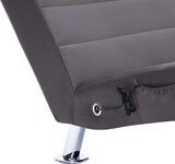 thumbnail of vidaXL Massage Chaiselongue mit Kissen Grau Kunstleder