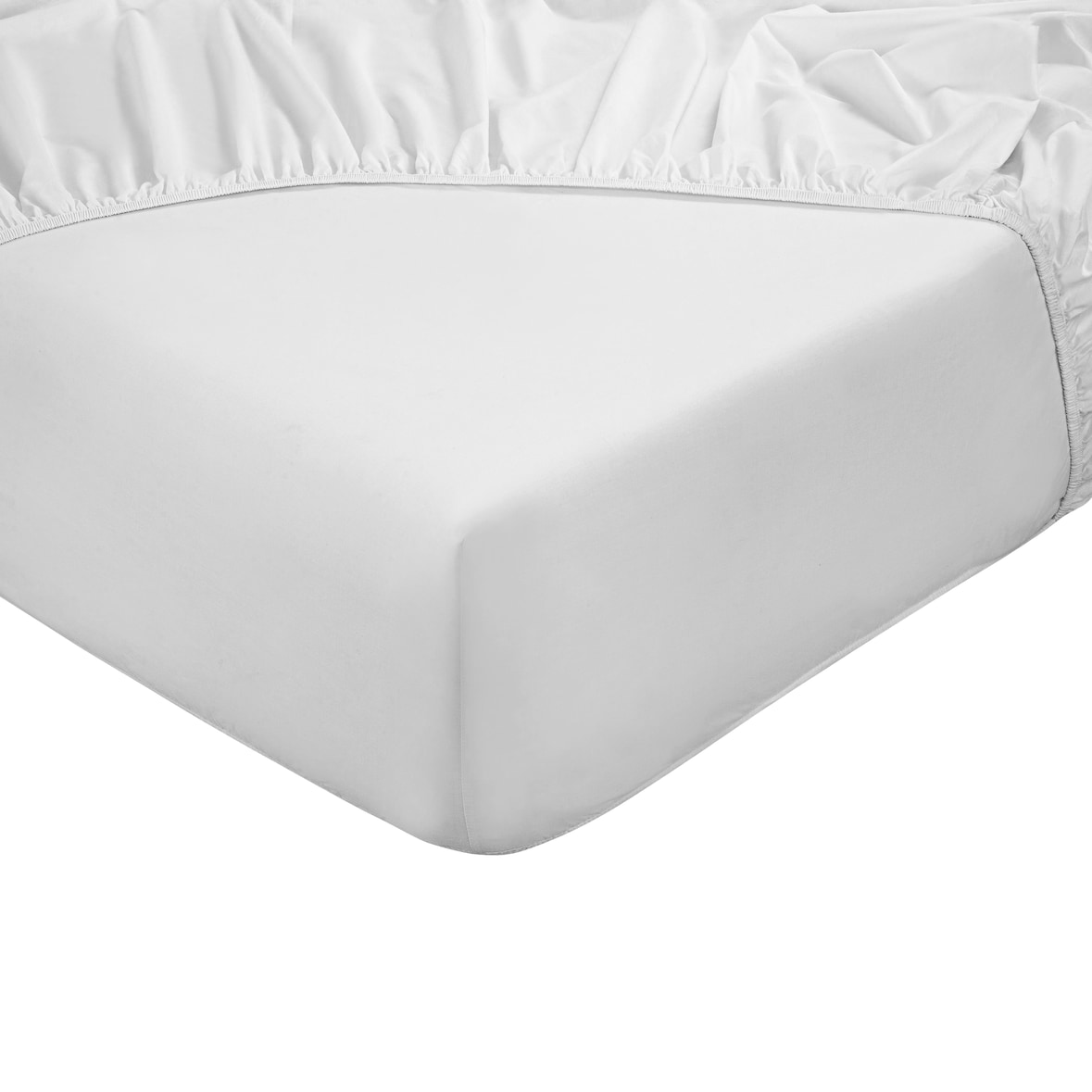 DoubleDry Hoeslaken 180 x 200 cm - 100% katoen - wit