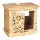 thumbnail of SIT Möbel Badkamermeubel met 2 deuren | Mangohout | naturel | B 66 x D 41 x H 60 cm | 13706-01 | Serie LAKADEE