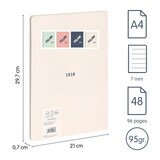 thumbnail of MILAN 430 - Libreta A4 Encolada. Papel Pautado 48 Hojas 95gr Azul