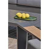 thumbnail of Salon de jardin 5 places en aluminium anthracite et accoudoirs en HPL - MANDELIEU