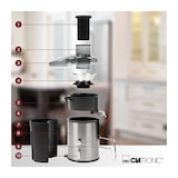 thumbnail of Clatronic AE 3666 Licuadora Semiprofesional, 2 Velocidades, Desmontable, Boca Llenado Grande, Contenedor Pulpa, Plata, 400W