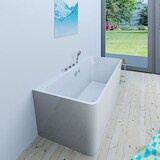 thumbnail of AcquaVapore freistehende Badewanne Wanne Acryl F05 170x80cm mit Komfort-Armatur