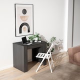 thumbnail of Consolle allungabile, Tavolo consolle allungabile, 140, Per 6 persone, Tavolo da pranzo, Stile moderno, Nero _ 147_17