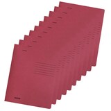 thumbnail of Falken 26001272 Schnellhefter Karton, gebrauchsfertig gefaltet, für DIN A4, 240g/m2 Manila-RC-Krt., intensivfarben, 10er Poly - Bordeauxrot