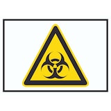 thumbnail of Achtung Biogefährdung Symbol A1 (594x841mm) Schild