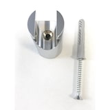 thumbnail of Supporto per doccia in ottone fisso completo di fissaggi