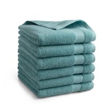 thumbnail of DoubleDry Handdoeken 6 st 50x100 cm - 100% katoen 500 g/m2 - denimblauw
