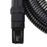 thumbnail of vidaXL Saugschlauch mit PVC-Anschlüssen Schwarz 1" 10 m PVC