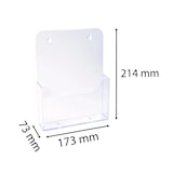 thumbnail of Exacompta 75058D 10x folderhouder tafelmodel met 1 vak voor formaat A5, transparant