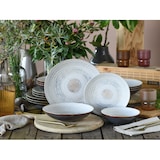 thumbnail of CreaTable Neapel Offwhite Tellerset 16-tlg Steinzeug