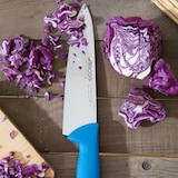 thumbnail of Arcos Cuchillo Cocinero, Hoja de Acero Inoxidable NITRUM de 200 mm, Mango inyectado en Polipropileno, Color azul