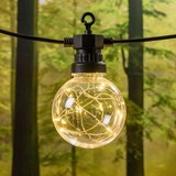 thumbnail of Guirlande style guinguette vintage 5M 10 globes G80 fil lumineux micro led Blanc chaud 31V  Lotti