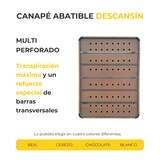 thumbnail of Canapé Abatible Descansin | 135x190 | Blanco | Con Subida A Domicilio | Reforzado | Gran Almacenaje