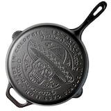 thumbnail of Sartén Hierro Fundido Curado Diseño Calaca Inducción 30cm Apta Fuego, Horno Cast Iron Skillet, Victoria, Calaca Negro