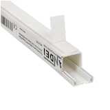 thumbnail of Jandei - Pack x10 Canaleta Adhesiva Blanca para Cables PVC. Organización y Protección del Cableado 40 cm Longitud (4 Metros) (12x12mm)