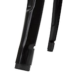 thumbnail of Bolero Bistro Bartisch mit Holzplatte schwarz