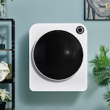 thumbnail of Ablufttrockner 3 kg 830W in Weiß mit Dreifachfilter 5 Programmen und platzsparender Nutzung 60x40x50 cm für effektives Trocknen in kleinen Räumen