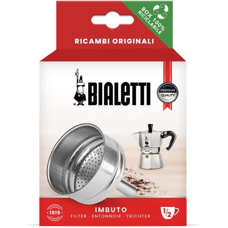 Bialetti imbuto originale per mokina 1/2 tazza