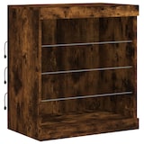 thumbnail of Helloshop26 - Sideboard Kommode Kleiderschrank Aufbewahrungsmöbel Organizer für Küche Wohnzimmer Lounge mit LED-Beleuchtung 142,5 x 02_0029870