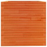 thumbnail of vidaXL Pflanzkübel Wachsbraun 70x70x72,5 cm Massivholz Kiefer