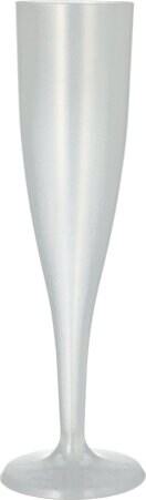 thumbnail of 10 Stiel-Gläser für Sekt PP 0,1 l Ø 4,8 cm · 20,1 cm einteilig, unzerbrechlich
