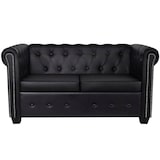 thumbnail of vidaXL Chesterfield Sofa 2-Sitzer und 3-Sitzer Kunstleder Schwarz