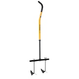 thumbnail of TORNADICA Garten Doppel-Häufler mit Stiel Häufelpflug Handpflug Gartenpflug Kultivator Reihenzieher Furchenzieher Grubber für Kartoffeln Gemüse