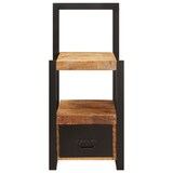 thumbnail of vidaXL Valet Stand 40x40x90 cm Solid Rough Wood Mango