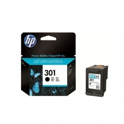 HP 301 Cartouche d'encre noire ORIGINALE - CH561EE
