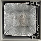 thumbnail of Pack de 5 painéis de isolamento refletor, concebidos especificamente para caixas de estores (120x25 cm). Impede a entrada de calor e frio